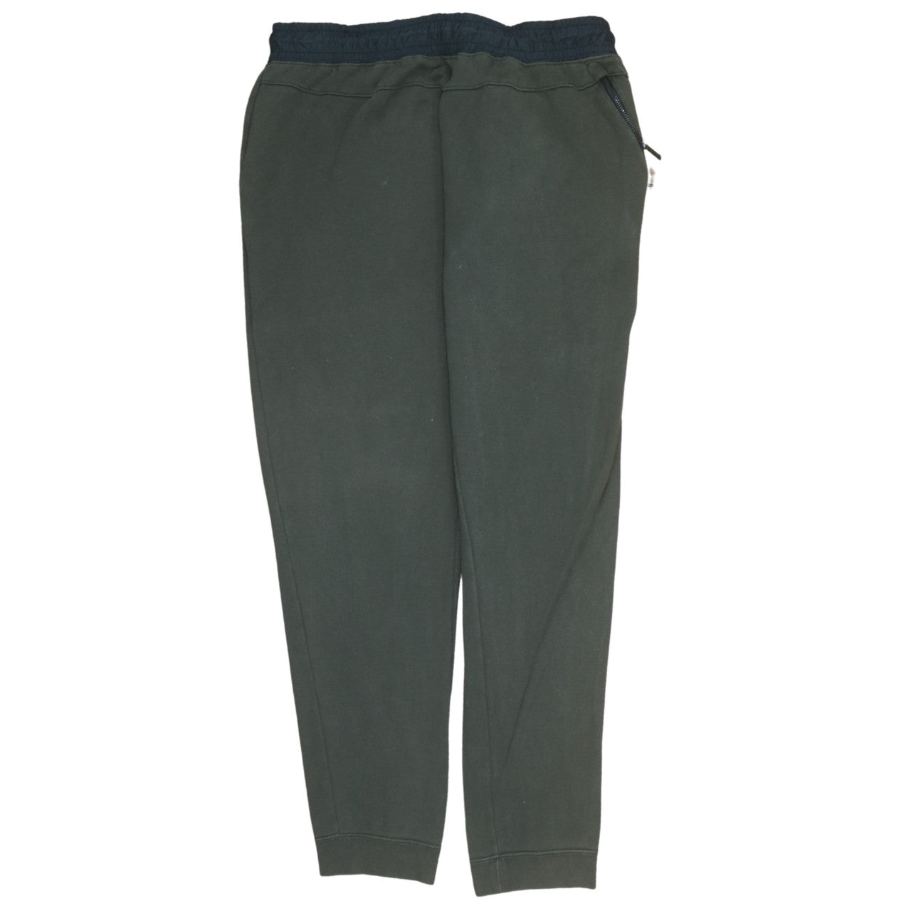 Nike Men’s Green Fleece Jogger Trousers L Regular Fit Activewear
