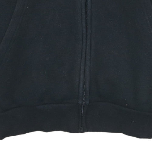 Adidas Womens Black Full Zip Hoodie XS Classic Sportswear