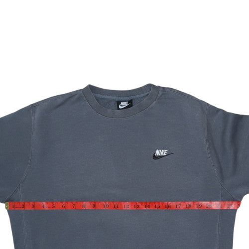 Nike Women’s Blue Crew Neck Pullover Sweatshirt Size S