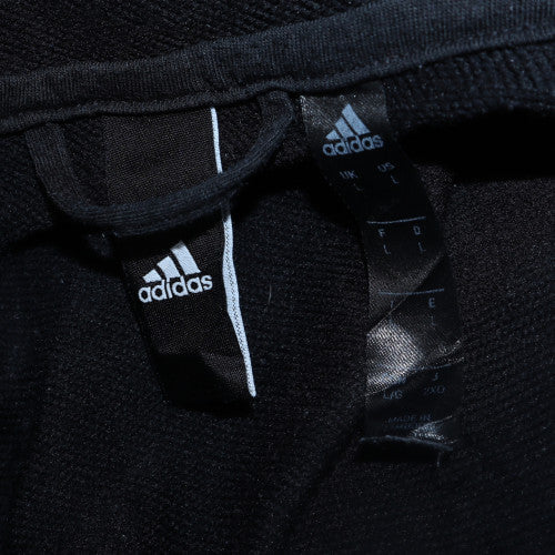 Adidas Men’s Black Full Zip Hooded Sweatshirt Size L