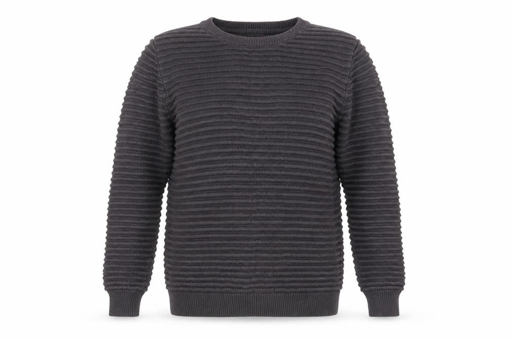 Apricot Women's Grey Cotton Crew Neck Jumper Size 12