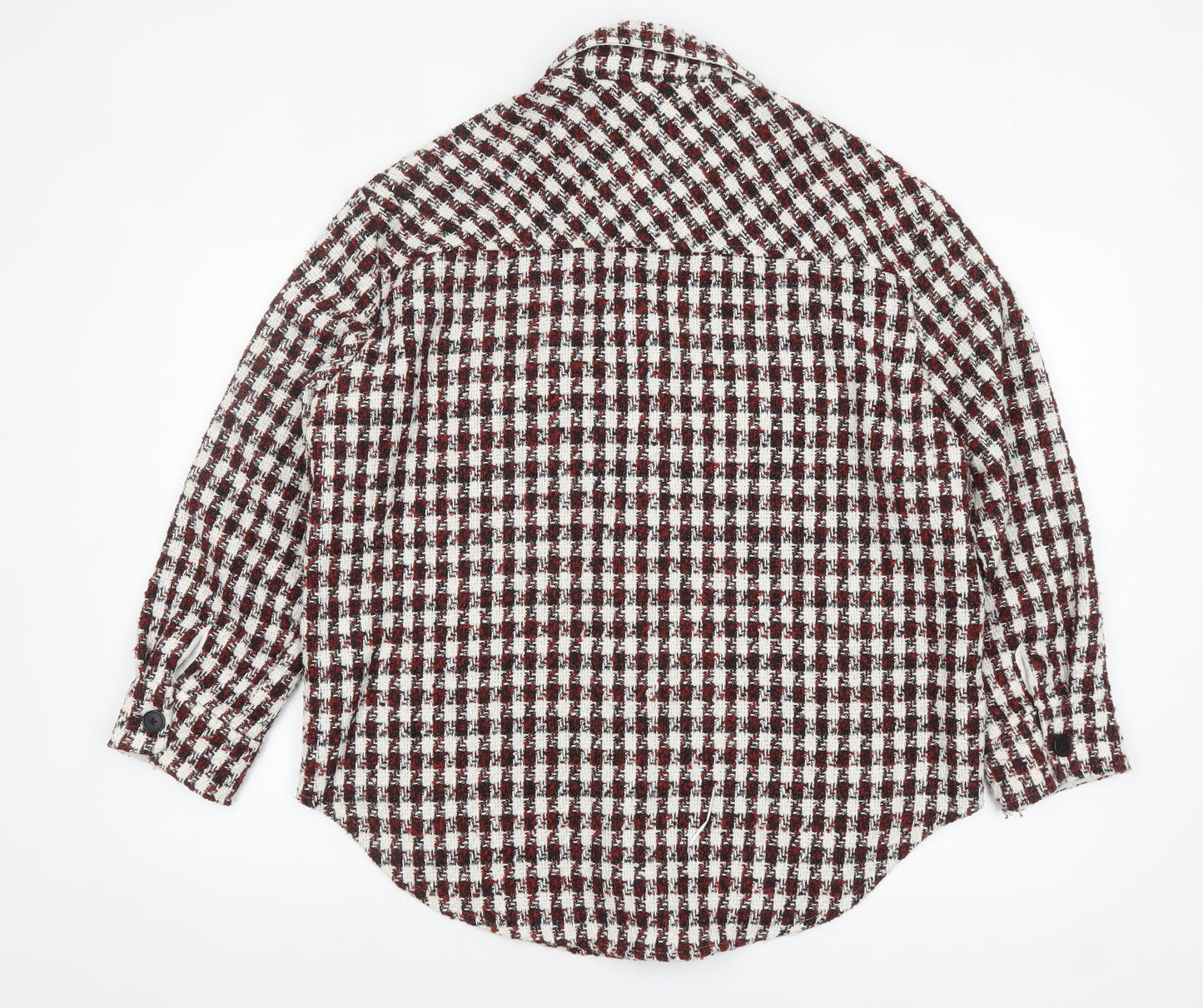 New Look Women’s Multicoloured Check Shacket Jacket Size 14