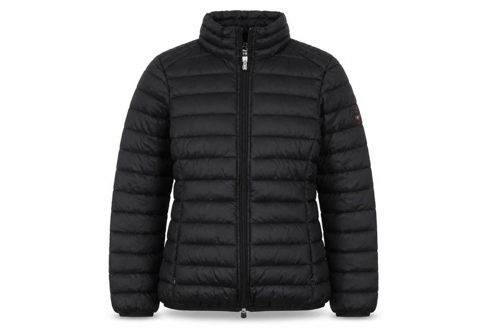 Geographical Norway Womens Black Size 12 Puffer Jacket Lightweight Quilted Outerwear
