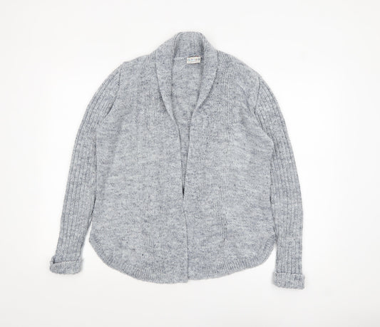 Marks and Spencer Women's Grey Size 16 Knit Open Cardigan