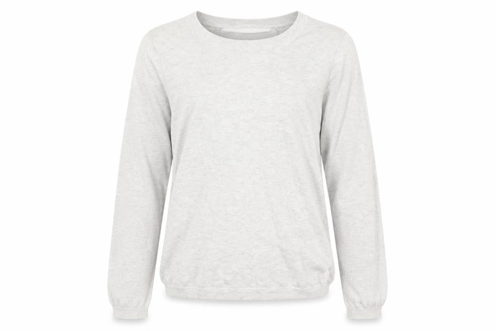 Fabletics Women Grey Knit Twist Back Cardigan Jumper M