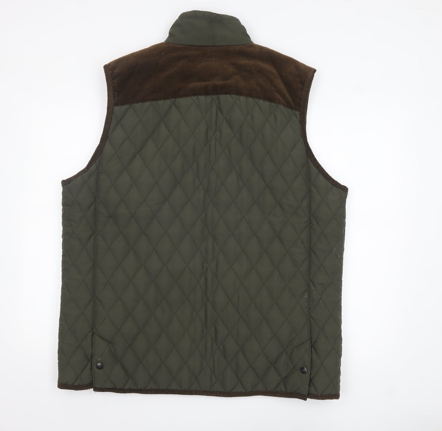 Country Estate Men's Green Quilted Waistcoat XL Padded Outdoor Vest