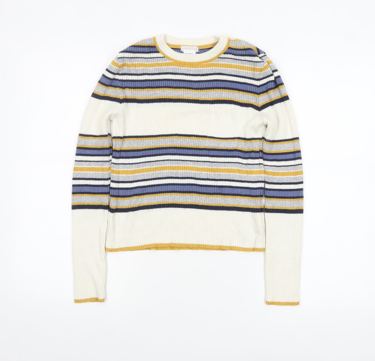 Urban Outfitters Women’s Multicoloured Striped Knit Jumper XS