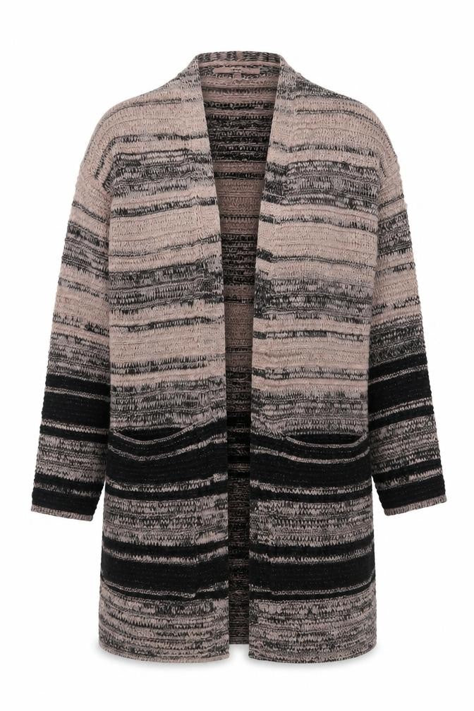 Next Womens Multicoloured Knit Longline Cardigan Size 12