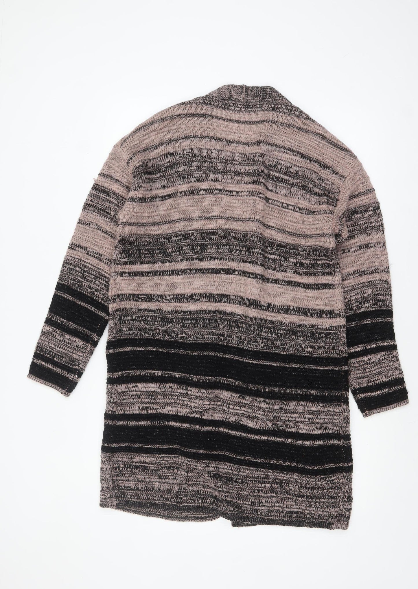 Next Womens Multicoloured Knit Longline Cardigan Size 12