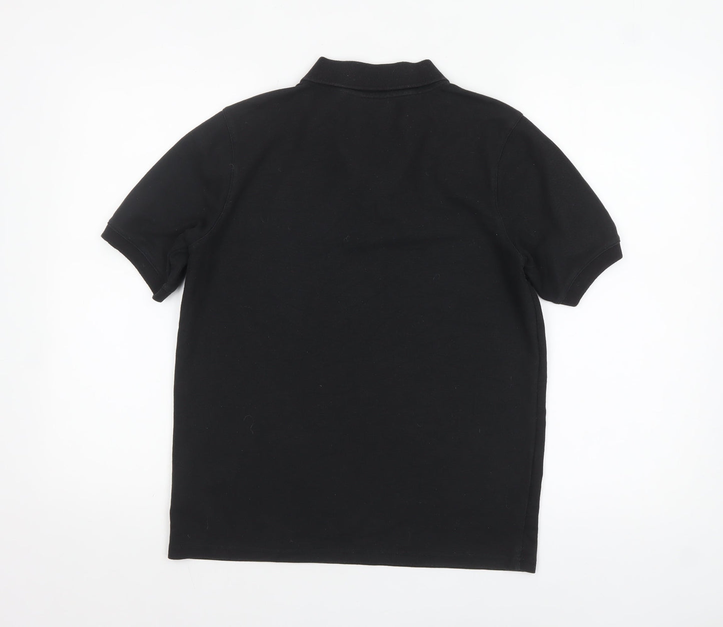 Slazenger Men's Black Short Sleeve Polo Shirt Size S Regular Fit