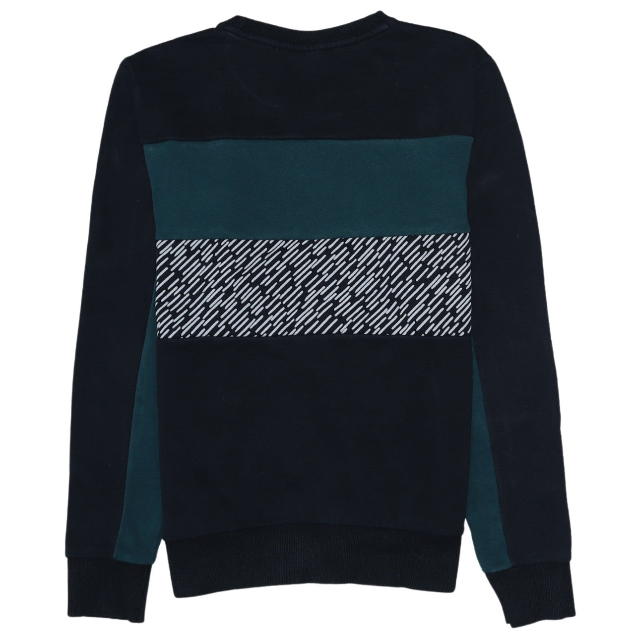 Puma Men's Black S Pullover Logo Sweatshirt Long Sleeve