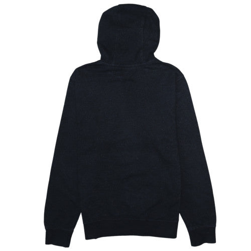 Nike Men's Black Pullover Hoodie Small Logo Fleece Sweatshirt