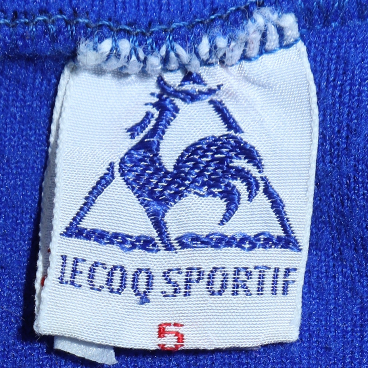 Le Coq Sportif Men's Blue Full Zip Sweatshirt Size S Retro Style