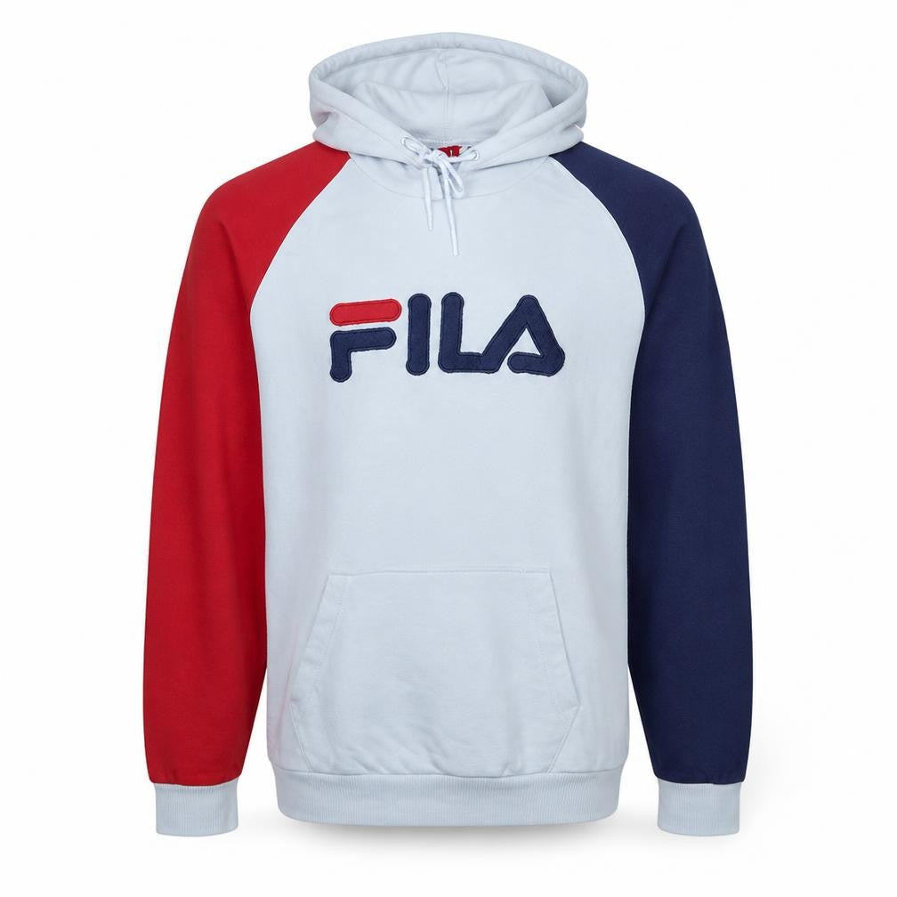 Fila Men's Multicoloured Pullover Hoodie M Regular Fit Sportswear