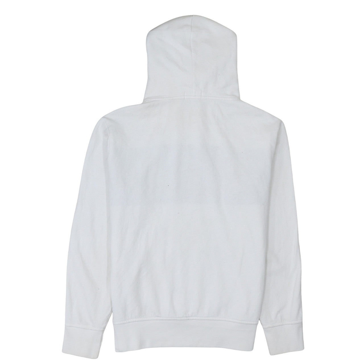 Polo Ralph Lauren Men's White Pullover Hoodie Medium Graphic Sport Logo