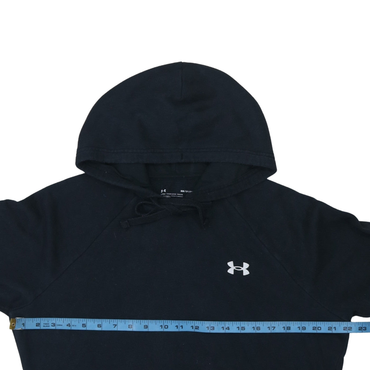 Under Armour Men's Black Small Pullover Hoodie Fleece Sweatshirt