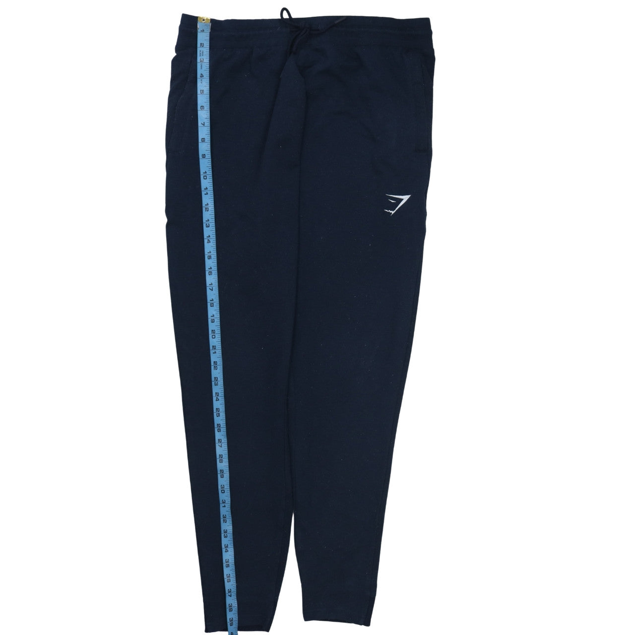 Gymshark Men's Black Jogger Trousers L Regular Fit Fleece