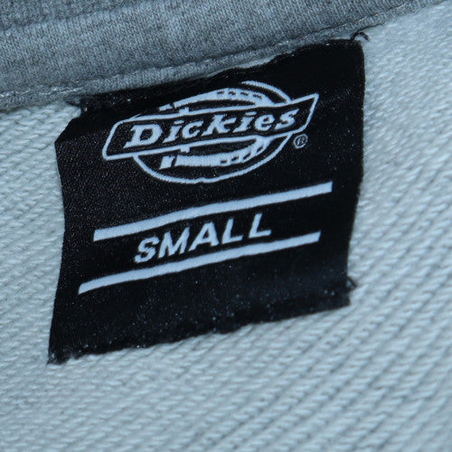 Dickies Men's Grey Small Logo Pullover Sweatshirt