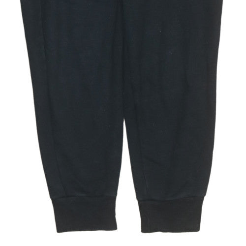 Puma Men's Black Jogger Sweatpants Size S Elastic Waist Tapered Fit