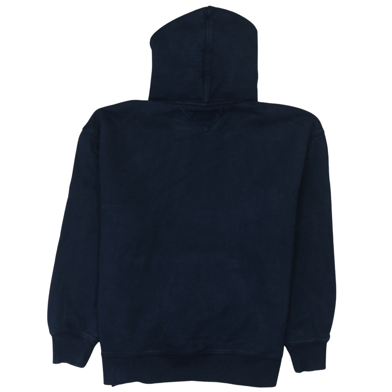 Tommy Jeans Men's Blue Pullover Hoodie Size M Logo Cotton Sweatshirt