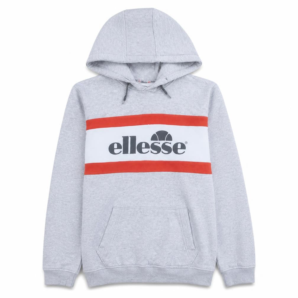 Ellesse Boys Grey Pullover Hoodie 16 Years Logo Fleece Sweatshirt