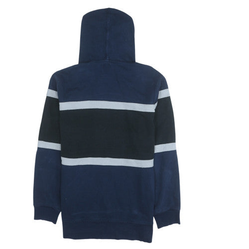 Levi's Men's Blue Pullover Hoodie M Hooded Graphic Logo Sweatshirt