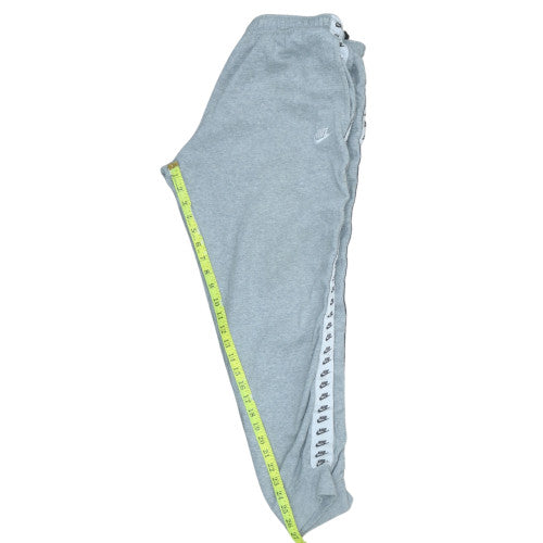 Nike Men's Grey Jogger Fleece Activewear Trousers Size L