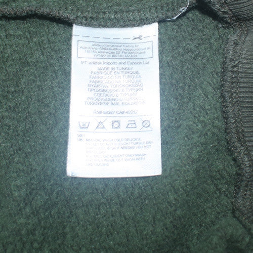 adidas Men's Green Pullover Sweatshirt M Crew Neck Logo Sports