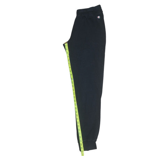 Champion Boys Black Jogger Sweatpants M Cotton Blend Fleece Activewear