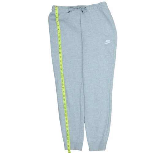Nike Men's Grey Jogger Sweatpants M Regular Fit Fleece Activewear
