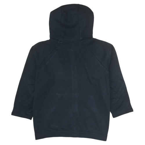 Nike Men's Black XL Full Zip Hoodie with Logo