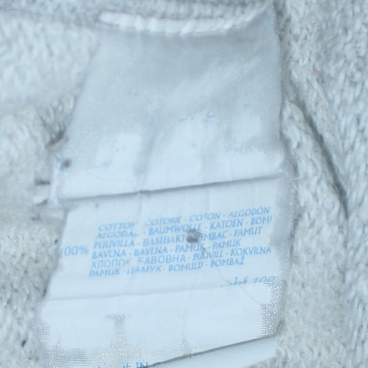 Champion Men's Grey Full Zip Hoodie M Logo Sportswear