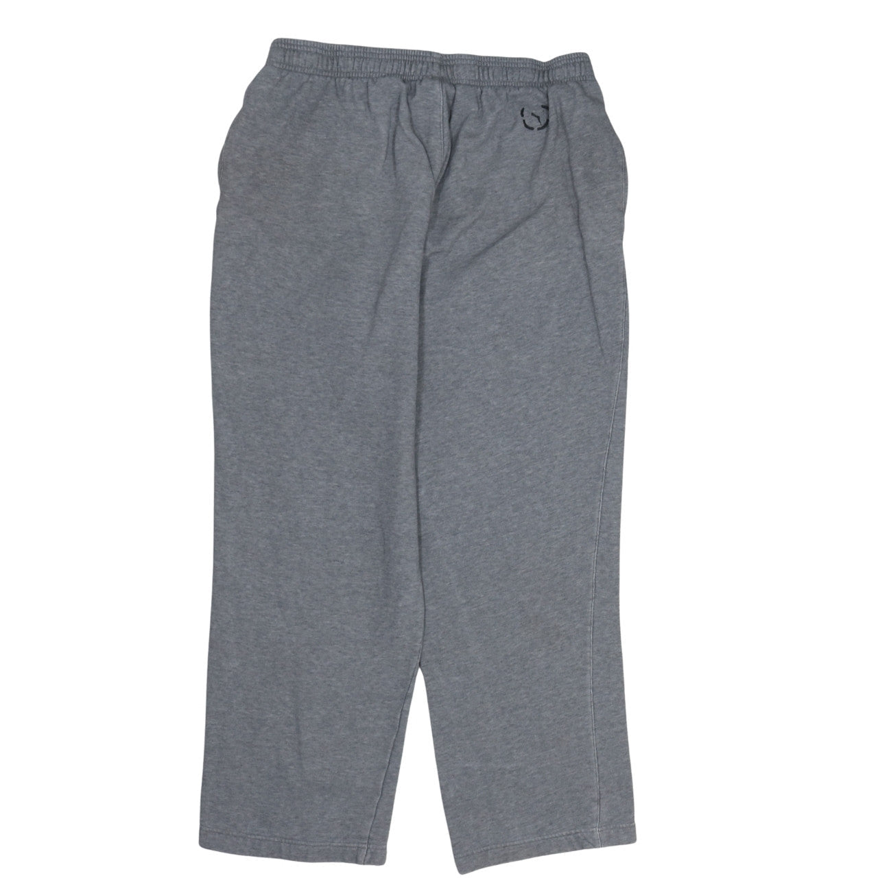 Puma Men’s Grey Fleece Sweatpants L Regular Fit Elastic Waist