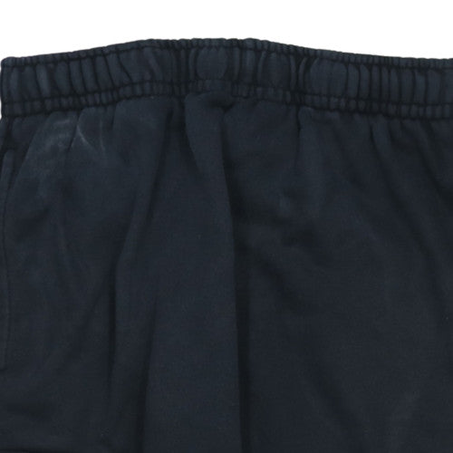 Nike Men's Black Fleece Jogger Trousers M Regular Tapered Fit
