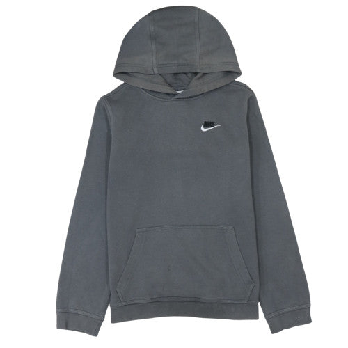Nike Teens Grey XL Pullover Hoodie Fleece Sweatshirt