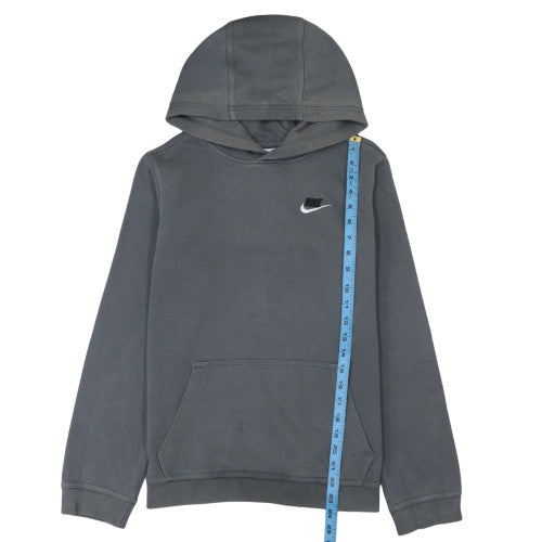 Nike Teens Grey XL Pullover Hoodie Fleece Sweatshirt