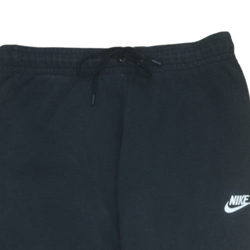 Nike Men's Black Jogger Sweatpants Size M Fleece Tapered Activewear