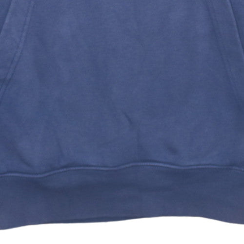 Nike Men's Blue XS Pullover Hoodie with Logo Graphic Print