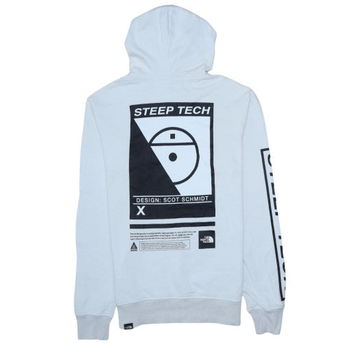 The North Face Men's White Steep Tech Pullover Hoodie M