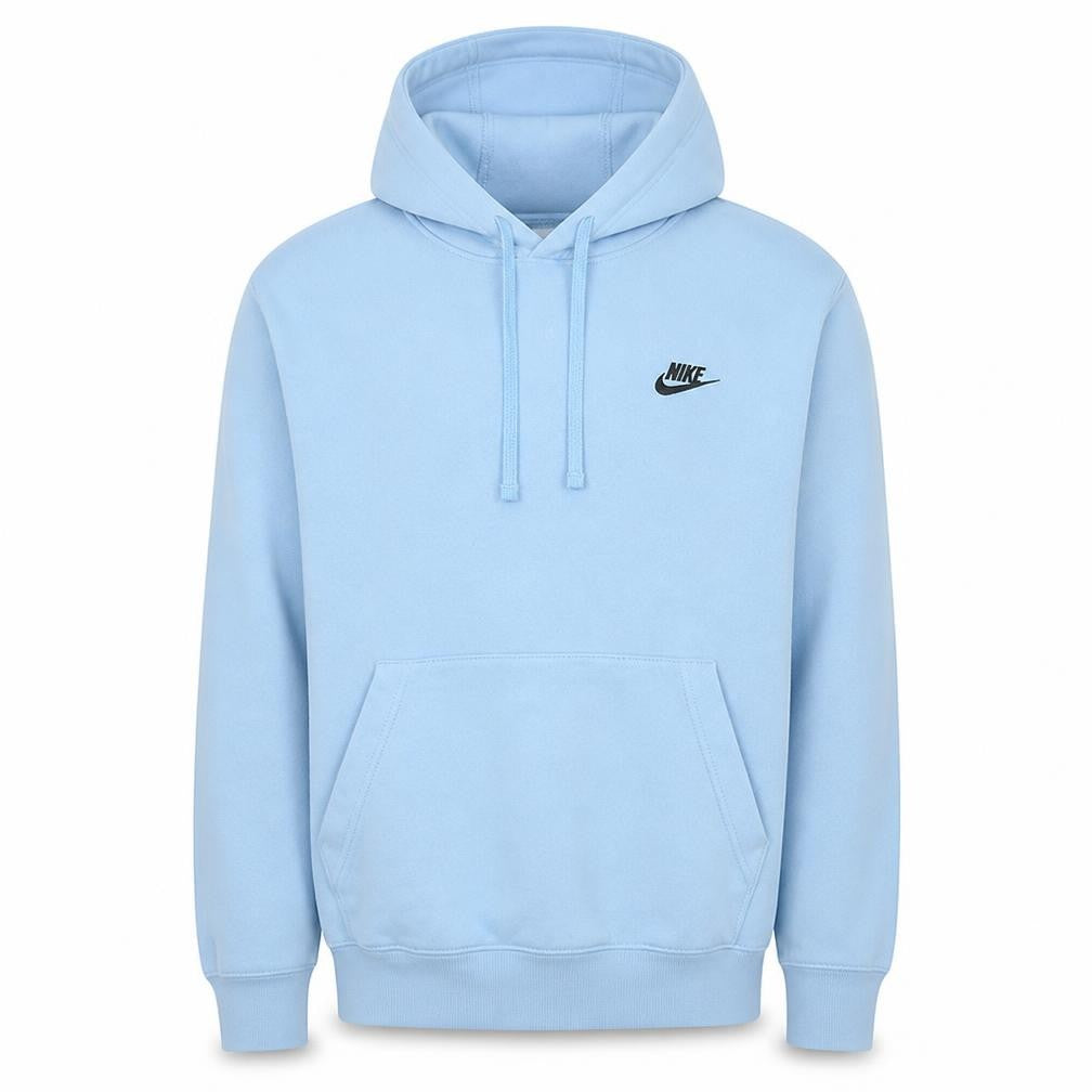 Nike Men's Blue Pullover Hoodie Size Small Fleece Sweatshirt