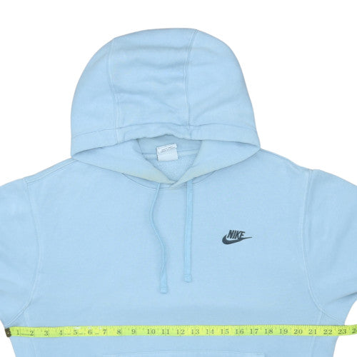 Nike Men's Blue Pullover Hoodie Size Small Fleece Sweatshirt