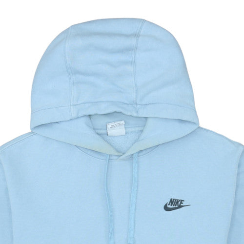 Nike Men's Blue Pullover Hoodie Size Small Fleece Sweatshirt