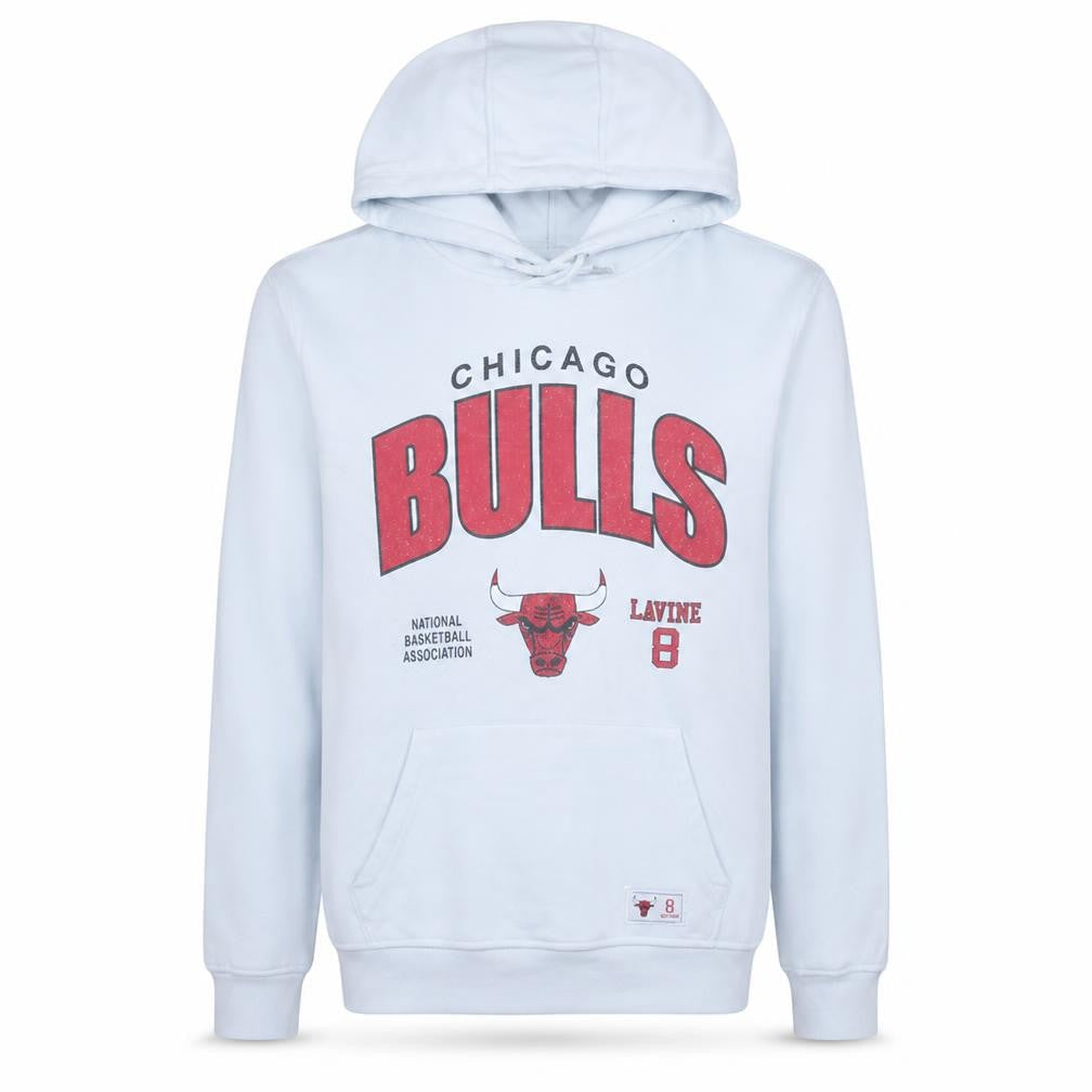 Primark NBA Chicago Bulls White Men's M Pullover Hoodie