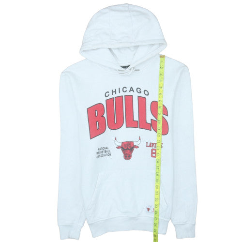 Primark NBA Chicago Bulls White Men's M Pullover Hoodie