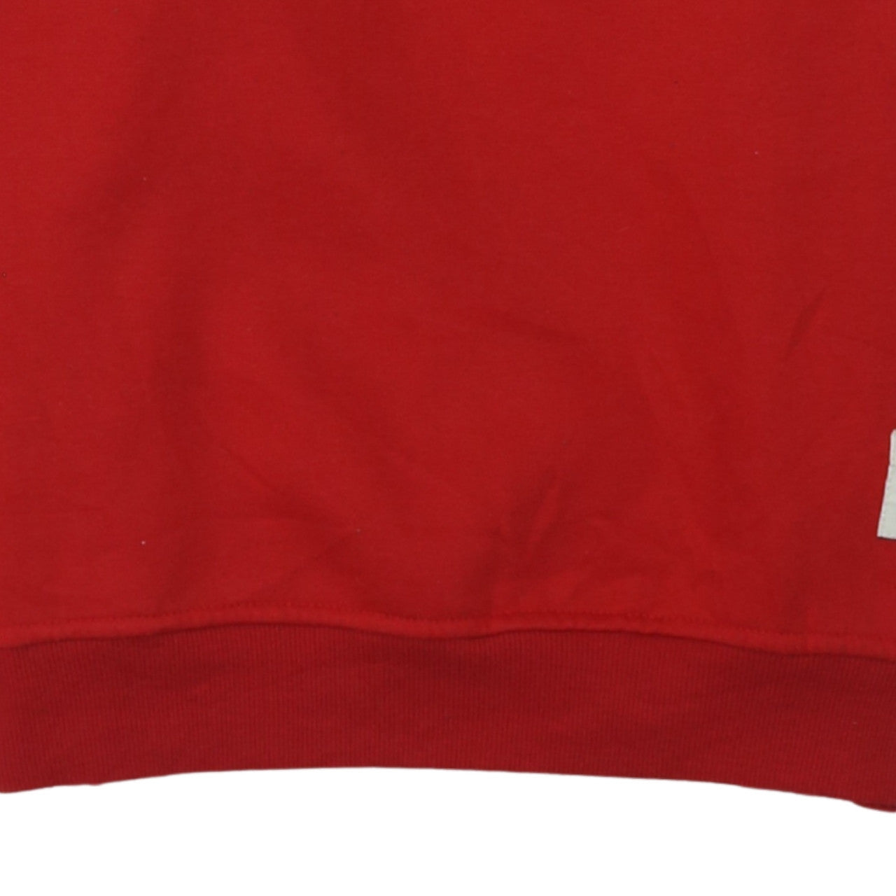 Champion Men's Red Embroidered Logo Sweatshirt Large Pullover Fleece