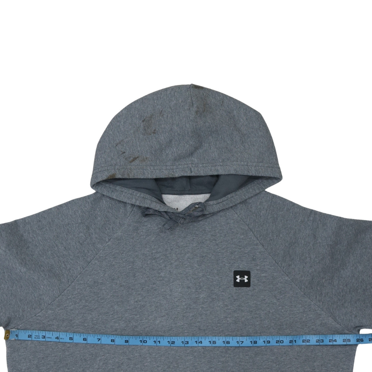 Under Armour Men's Grey XL Pullover Hoodie Cotton Fleece