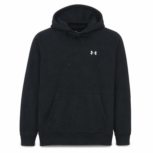 Under Armour Men's Black Pullover Hoodie L Sports Fleece