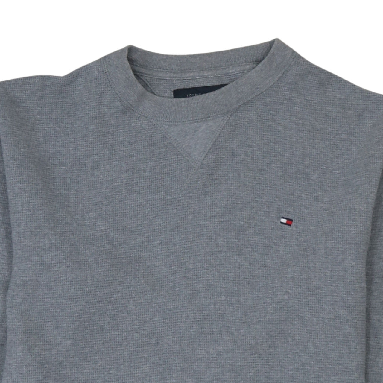 Tommy Hilfiger Men's Grey Crew Neck Pullover Sweatshirt M