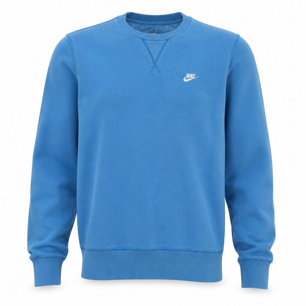 Nike Men's Blue Crew Neck Pullover Sweatshirt Size M