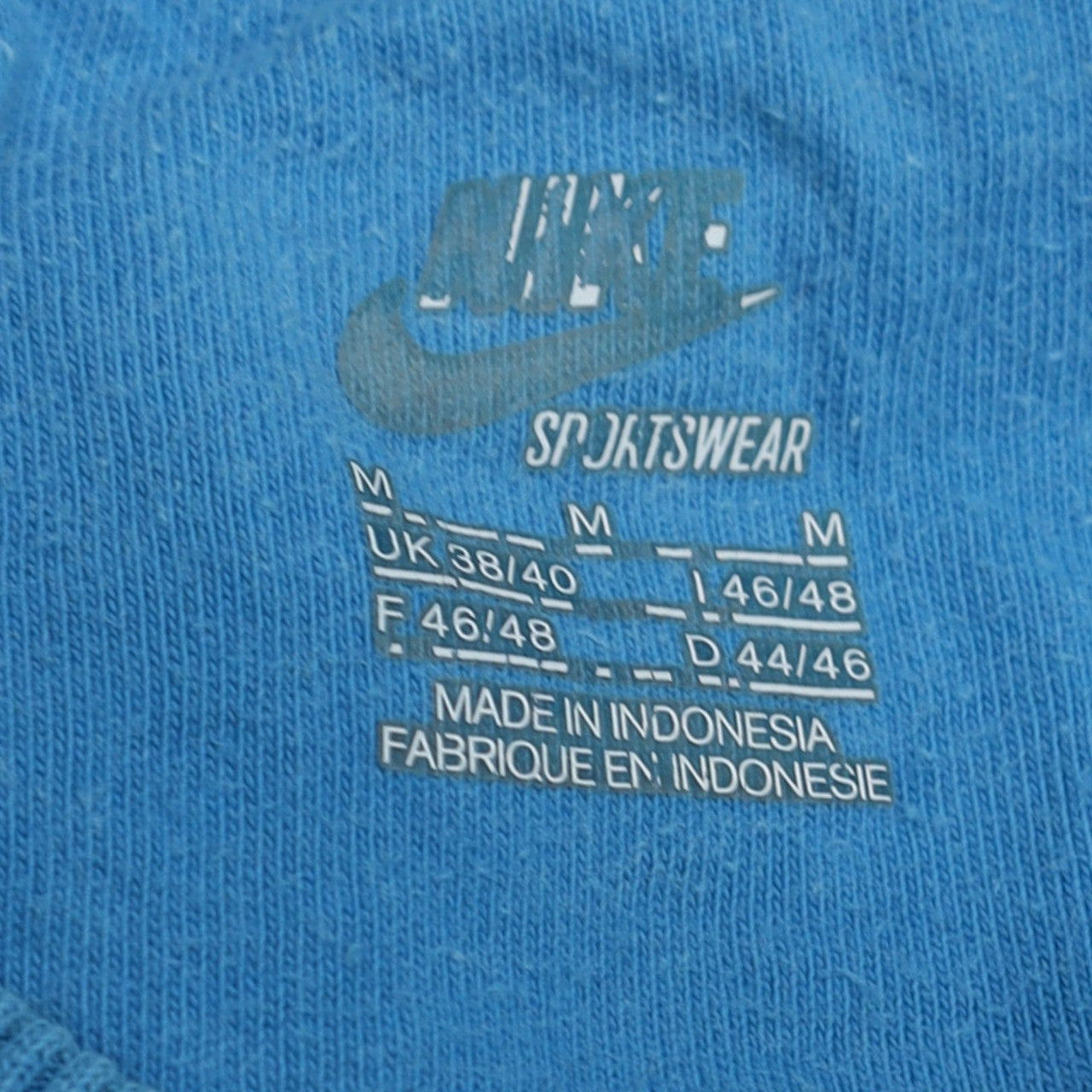 Nike Men's Blue Crew Neck Pullover Sweatshirt Size M